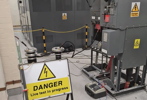 offline cable partial discharge testing